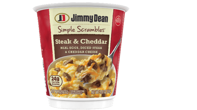 Jimmy Dean Steak & Cheddar Simple Scrambles