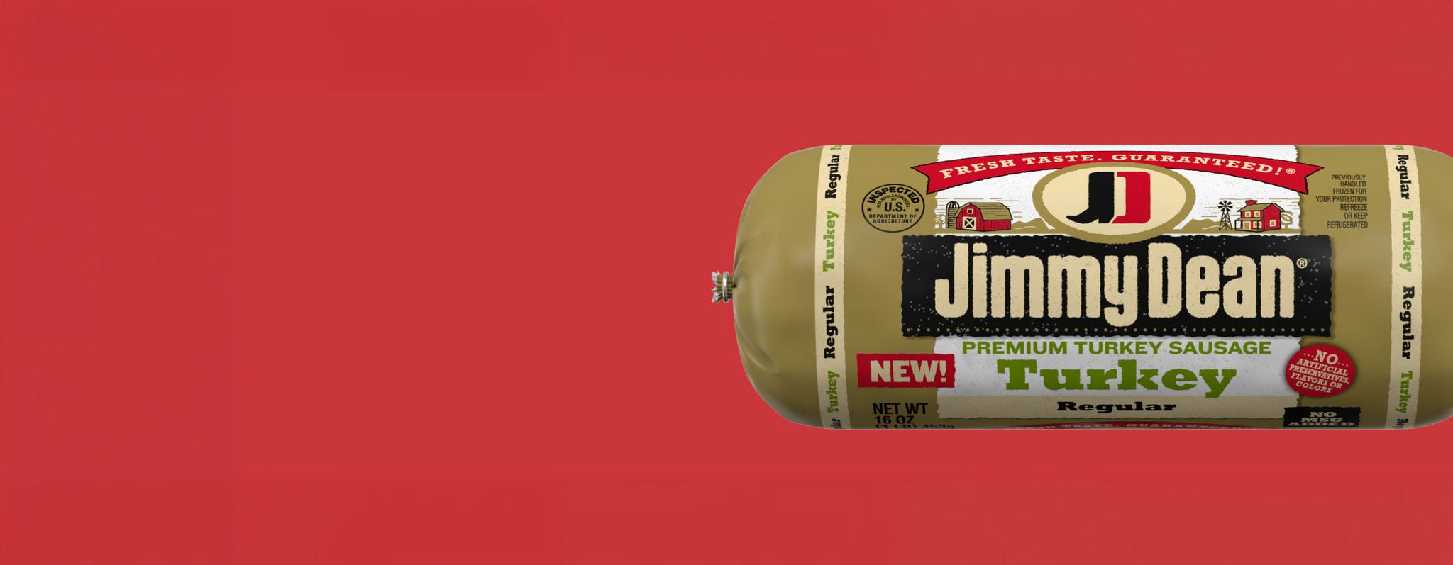 Jimmy Dean Turkey Sausage in roll package