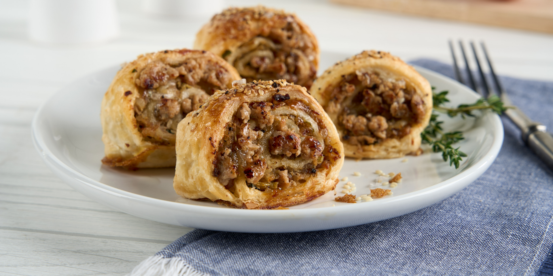 Caramelized Apple Sausage Roll