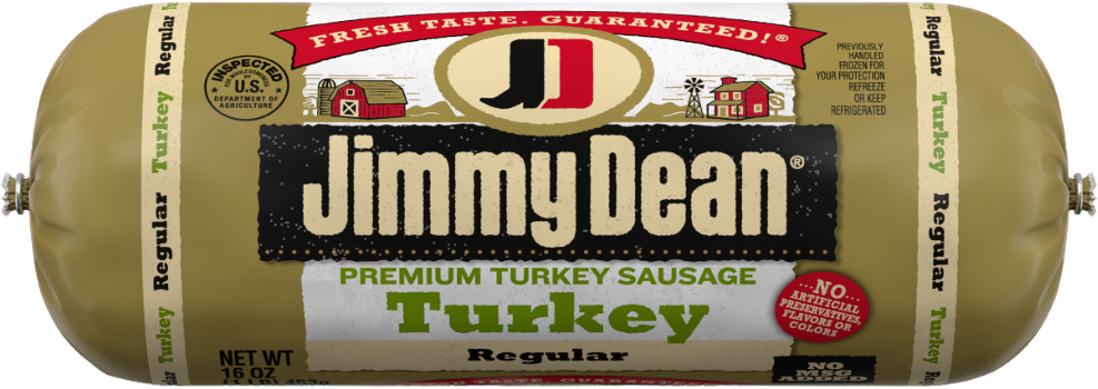 Turkey Sausage in packaging