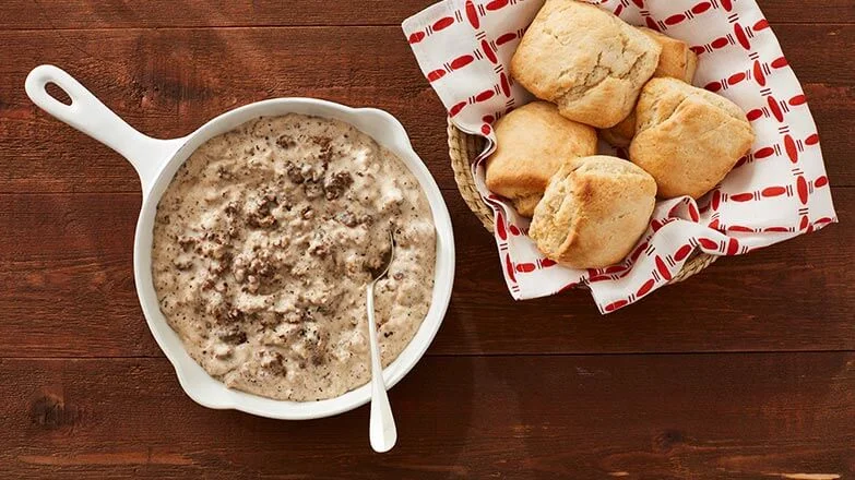 Creamy breakfast sausage gravy recipe – Jimmy Dean