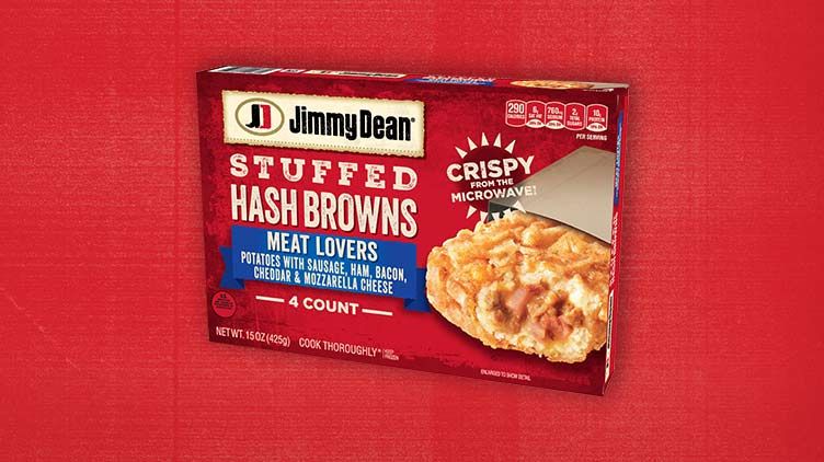 Jimmy Dean Stuffed Hash Browns