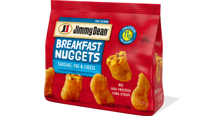 Jimmy Dean Breakfast Nuggets: Sausage, Egg, and Cheese