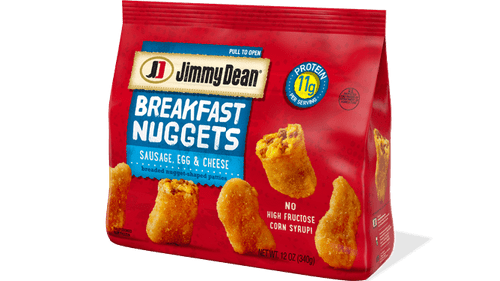 Breakfast Nuggets: Sausage, Egg, and Cheese