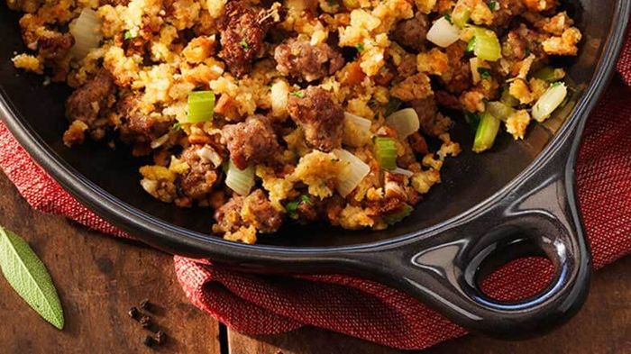 Sausage Cornbread Stuffing