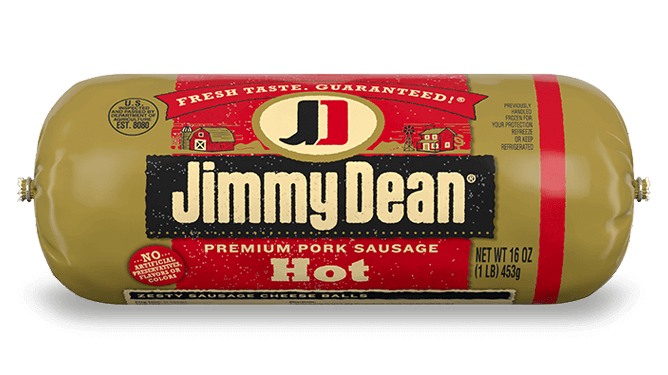 Jimmy Dean Pork Sausage Rolls: Hot