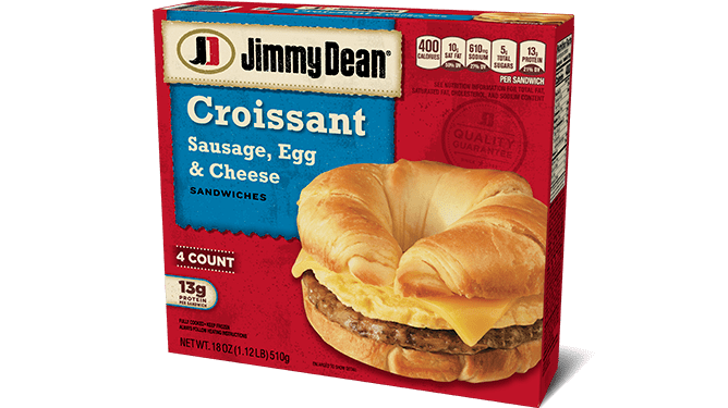 Jimmy Dean Sausage, Egg & Cheese Croissant