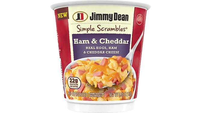 Jimmy Dean Ham & Cheddar Simple Scrambles