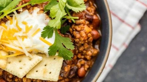 Sausage and Beef Chili