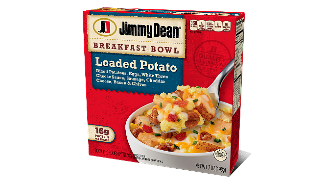 Jimmy Dean Breakfast Bowl: Loaded Potato