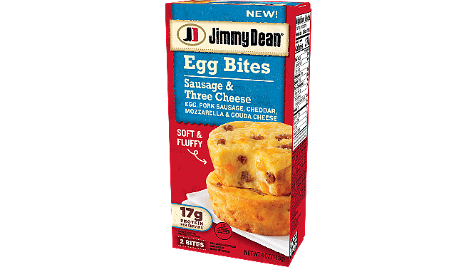 Jimmy Dean Sausage and Three Cheese Egg Bites