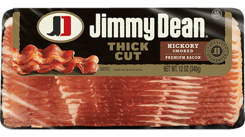 Thick Sliced Hickory Smoked Premium Bacon