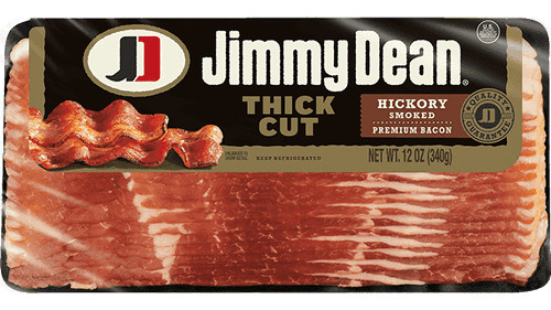 Thick Sliced Hickory Smoked Premium Bacon