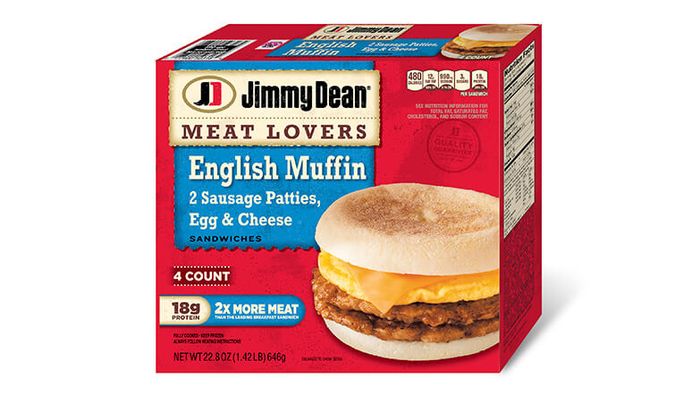 Jimmy Dean Muffin de Carne “Meat Lovers”
