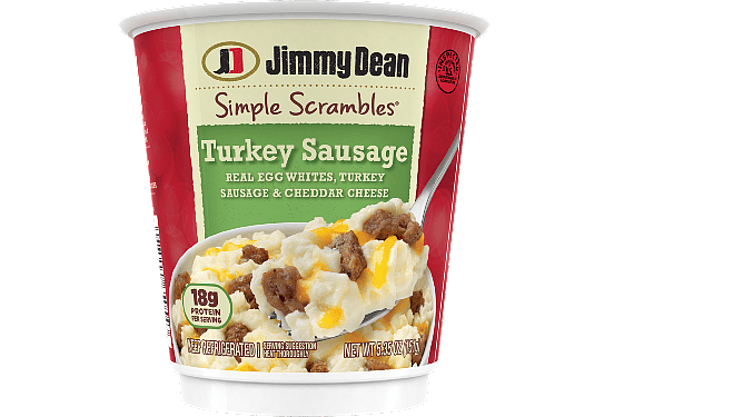 Jimmy Dean Breakfast Cup: Turkey Sausage Simple Scrambles