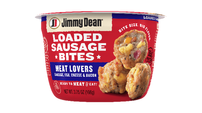 Jimmy Dean Loaded Sausage Bites: Meat Lovers
