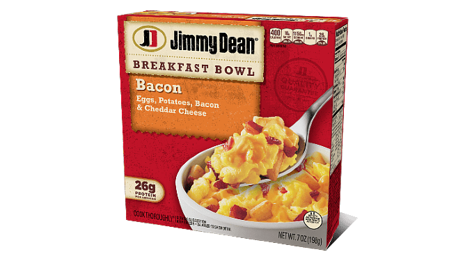 Jimmy Dean Breakfast Bowl: Bacon