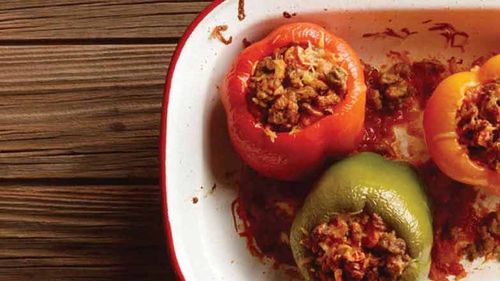 Sausage Stuffed Peppers: Slow Cooker Recipe