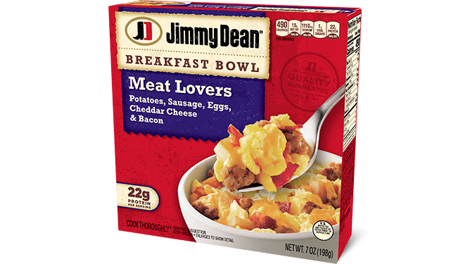 Jimmy Dean Meat Lovers Breakfast Bowl