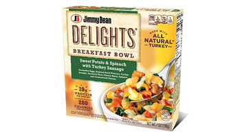 Delights Sweet Potato & Spinach with Turkey Sausage Breakfast Bowl