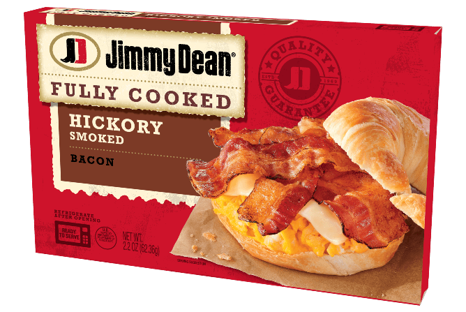 Jimmy Dean Fully Cooked Bacon: Hickory Smoked Bacon