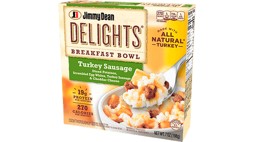 Delights Turkey Sausage Breakfast Bowl