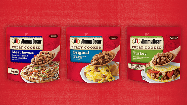 Jimmy Dean Sausage Crumbles - Fully Cooked