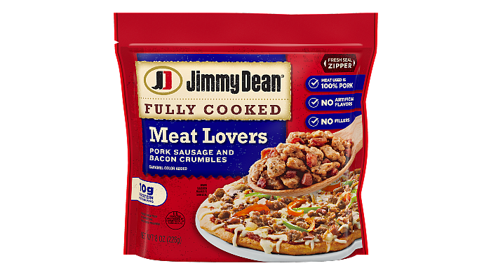 Jimmy Dean Fully Cooked Meat Lovers Pork Sausage and Bacon Crumbles