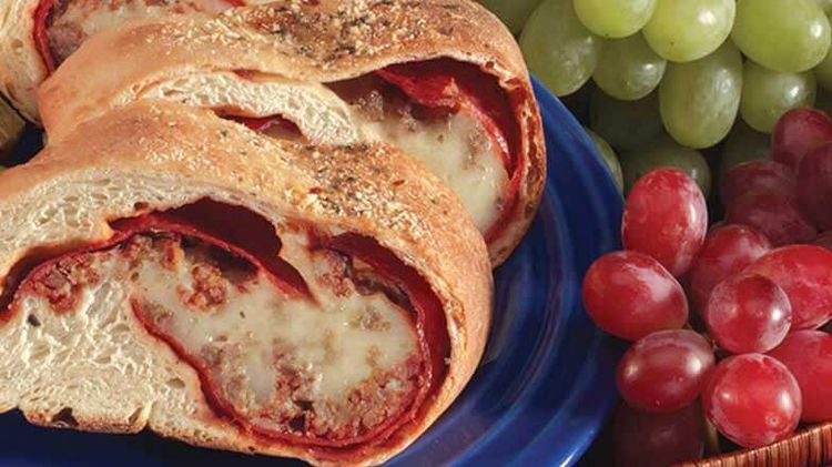 Meat Lover’s Sausage Stromboli