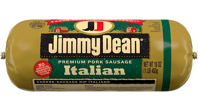 Jimmy Dean Italian Premium Pork Sausage