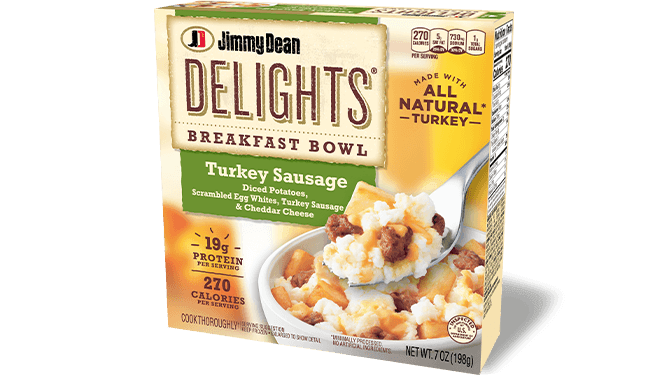 Jimmy Dean Delights Turkey Sausage Breakfast Bowl