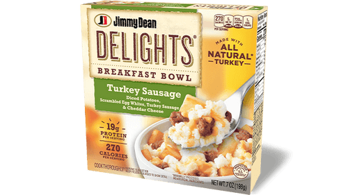 Delights Turkey Sausage Breakfast Bowl