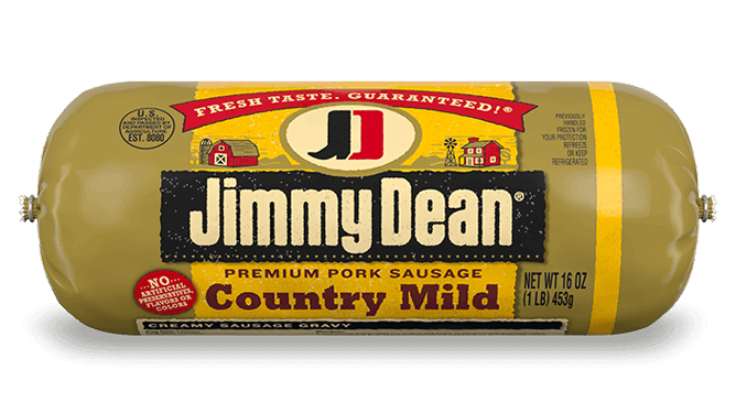 Jimmy Dean Pork Sausage Rolls: Country Mild