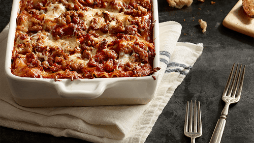 Sausage Lasagna: Hot Style