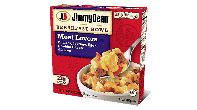 Jimmy Dean Breakfast Bowl: Meat Lovers