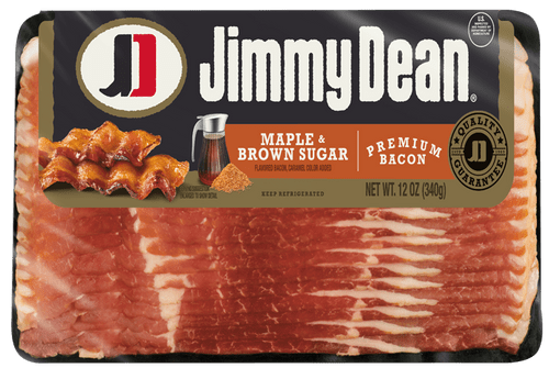 Maple and Brown Sugar Flavored Premium Bacon
