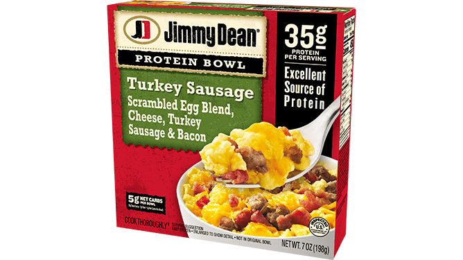 Jimmy Dean Jimmy Dean Protein Bowl, Turkey Sausage, Frozen