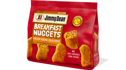 Breakfast Nuggets: Chicken Sausage, Egg, and Cheese