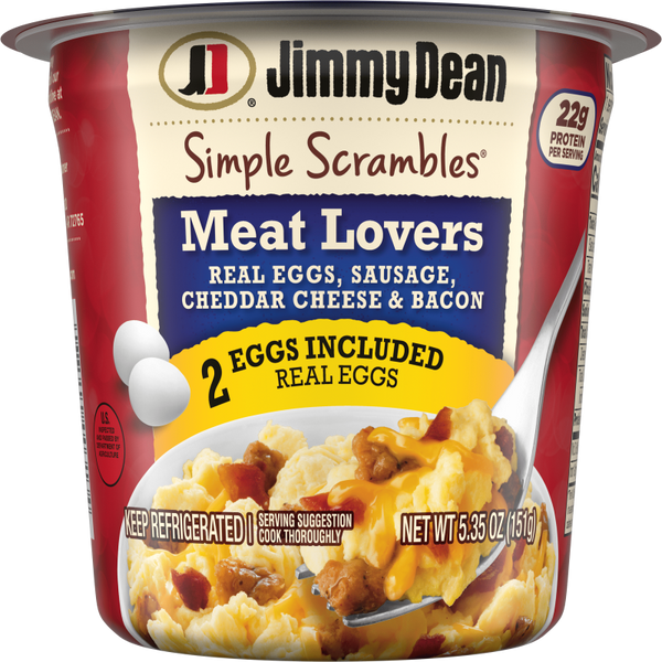Do Jimmy Dean Simple Scrambles Need To Be Refrigerated Turkey Sausage Simple Scrambles | Jimmy Dean® Brand