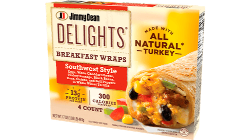 Delights Southwest Style Breakfast Wraps