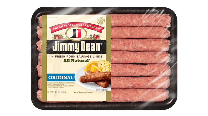 Jimmy Dean All Natural* Original Pork Sausage Links