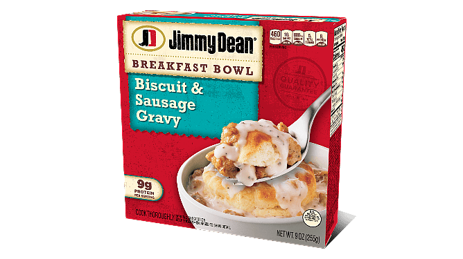 Jimmy Dean Biscuit & Sausage Gravy Breakfast Bowl