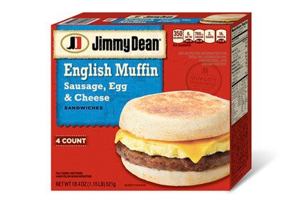 Jimmy Dean Muffin de Carne, Huevo y Queso