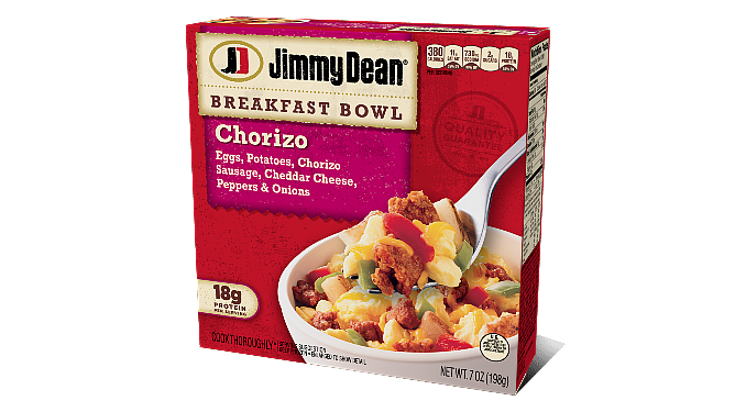 Jimmy Dean Chorizo Breakfast Bowl