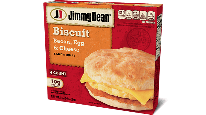 Bacon, Egg & Cheese Biscuit Sandwiches
